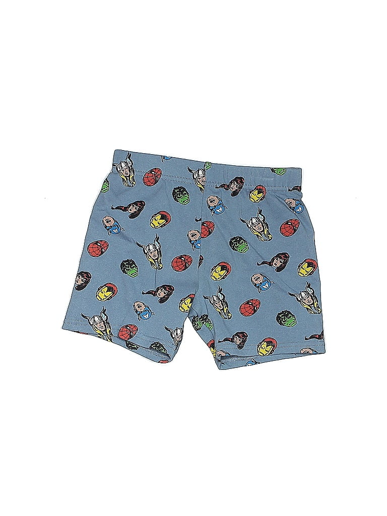 Marvel Print Blue Board Shorts Size 4T - photo 1