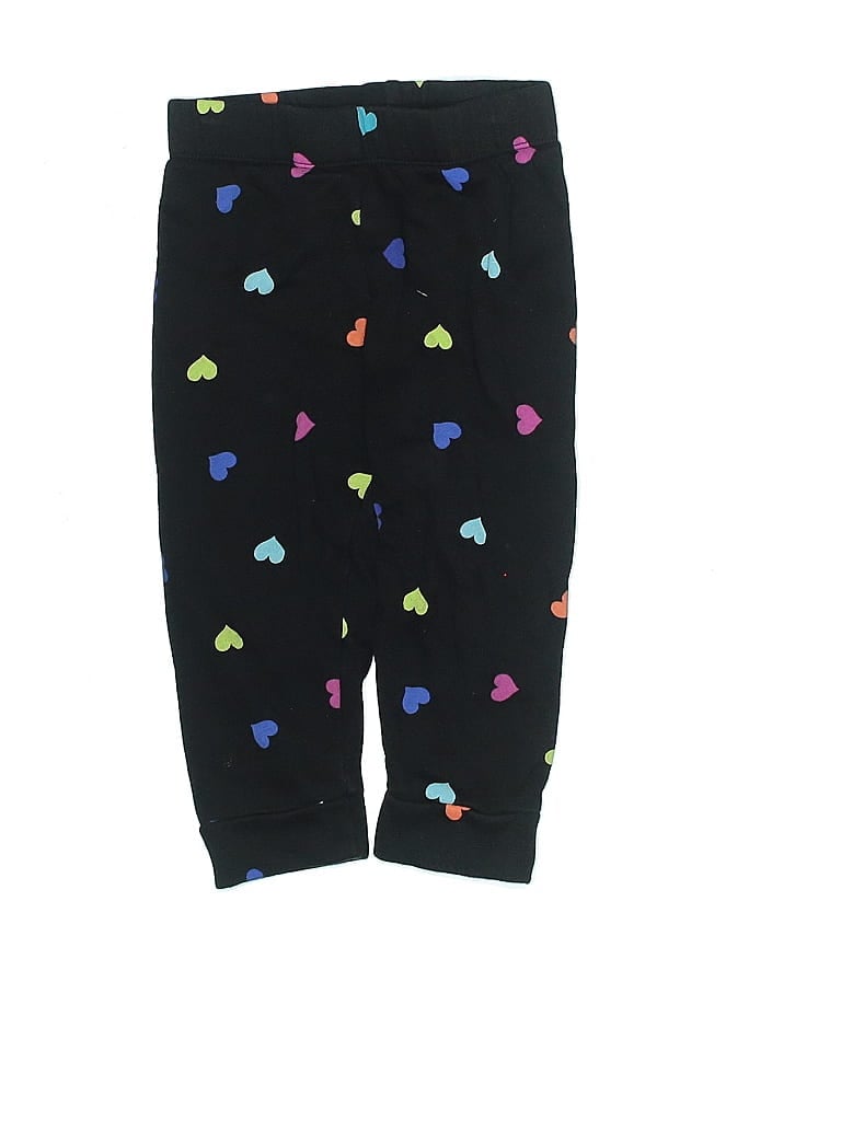 The Children's Place Hearts Black Casual Pants Size 18-24 mo - photo 1