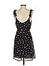 Meadow Rue 100% Polyester Hearts Black Casual Dress Size 2 - photo 2