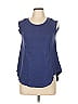 ALTERNATIVE 100% Cotton Blue Sleeveless T-Shirt Size L - photo 1