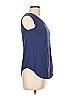 ALTERNATIVE 100% Cotton Blue Sleeveless T-Shirt Size L - photo 4