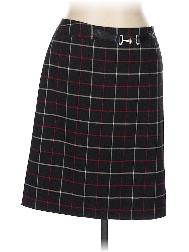 Pre-owned Ann Taylor Formal Skirt In Black