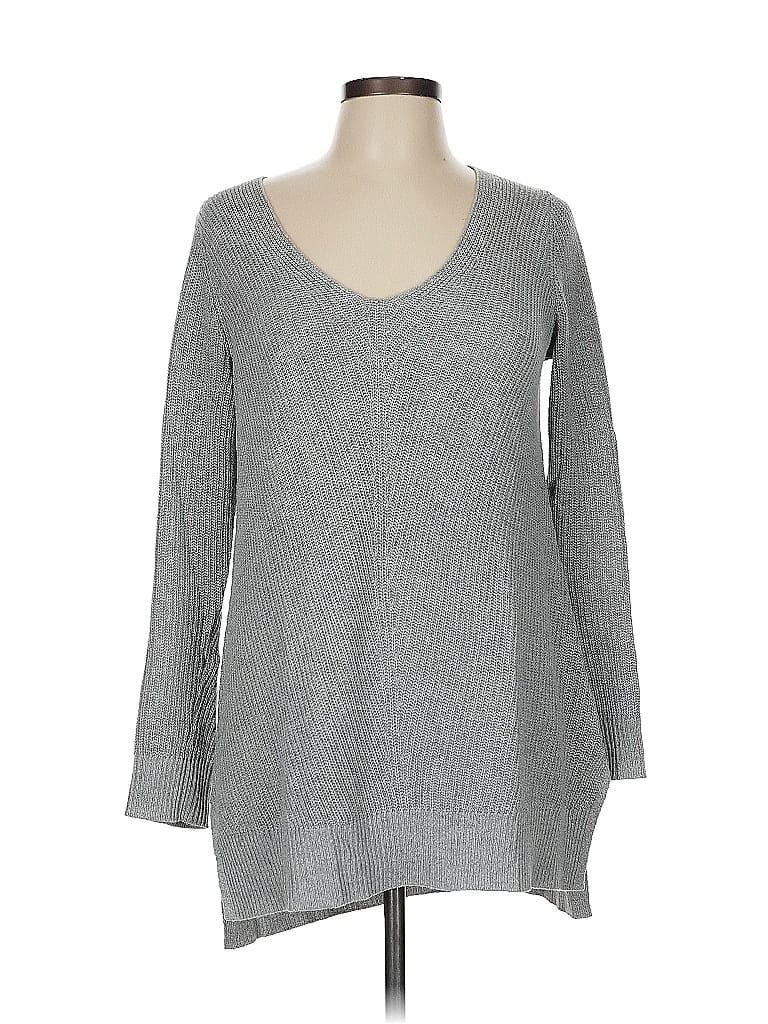 Pre-owned Old Navy Pullover Sweater In Gray