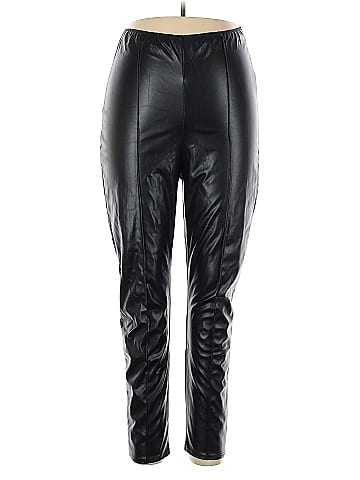 Missguided Faux Leather Pants (view 1)