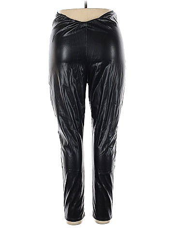 Missguided Faux Leather Pants (view 2)