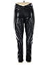 Missguided Black Faux Leather Pants Size 14 - photo 2