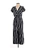 Dolan Stripes Black Jumpsuit Size S - photo 1