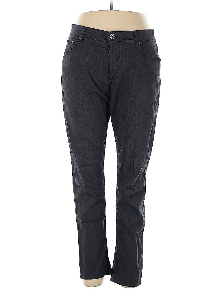 Pre-owned Brax Feel Good Casual Pants In Black