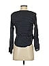 Chaser Black 3/4 Sleeve Blouse Size XS - photo 2
