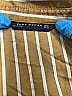 Zara Stripes Brown 3/4 Sleeve Button-Down Shirt Size XL - photo 6