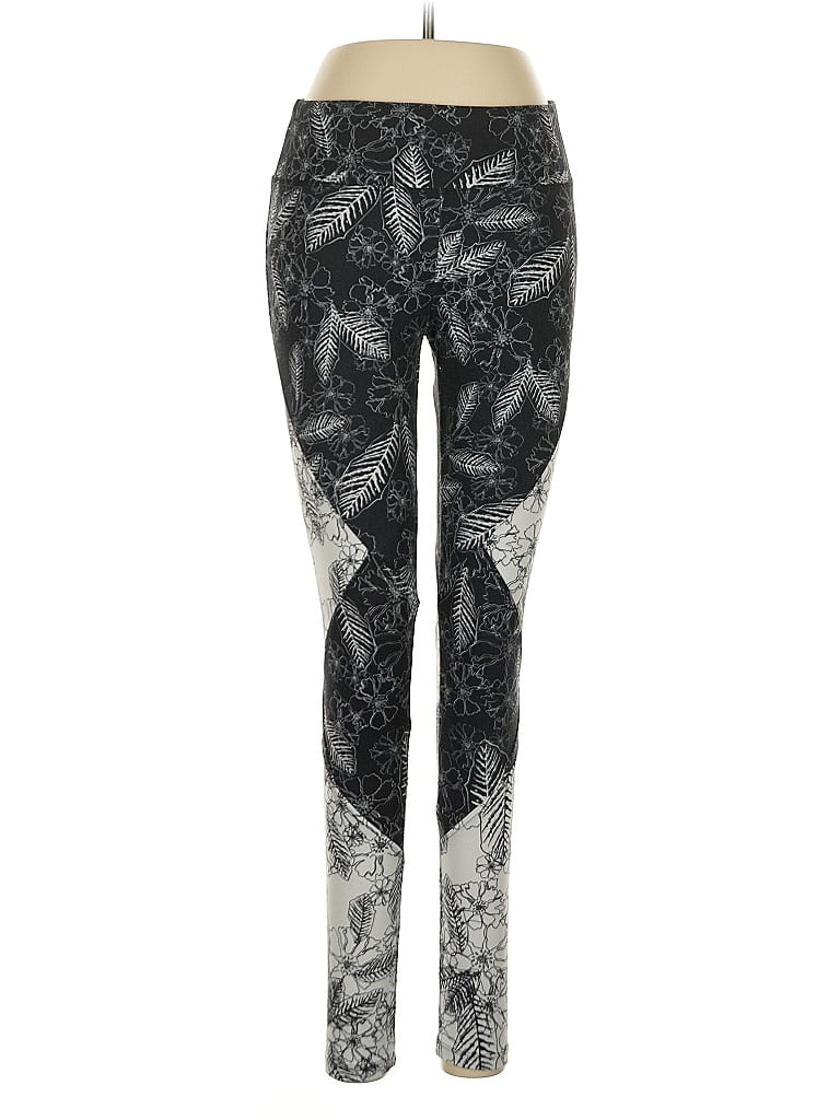 Balance Collection Graphic Silver Leggings Size M - photo 1