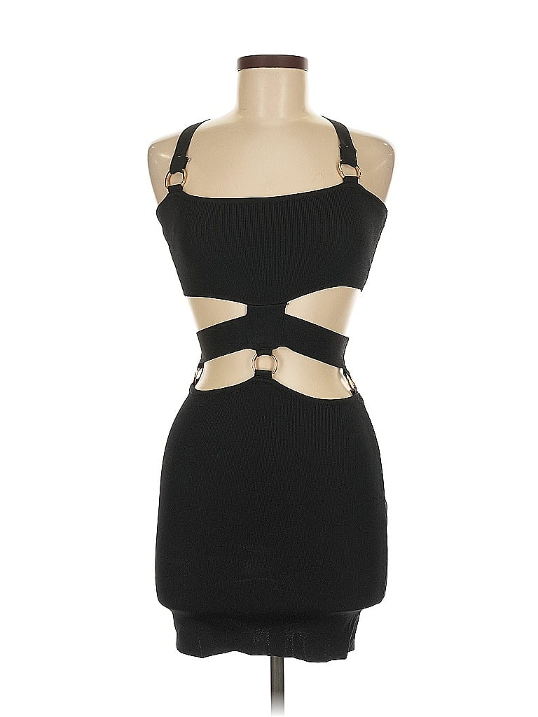 Bershka Black Cocktail Dress Size M - photo 1
