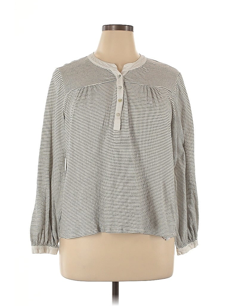 Dolan Gray 3/4 Sleeve Blouse Size L - photo 1