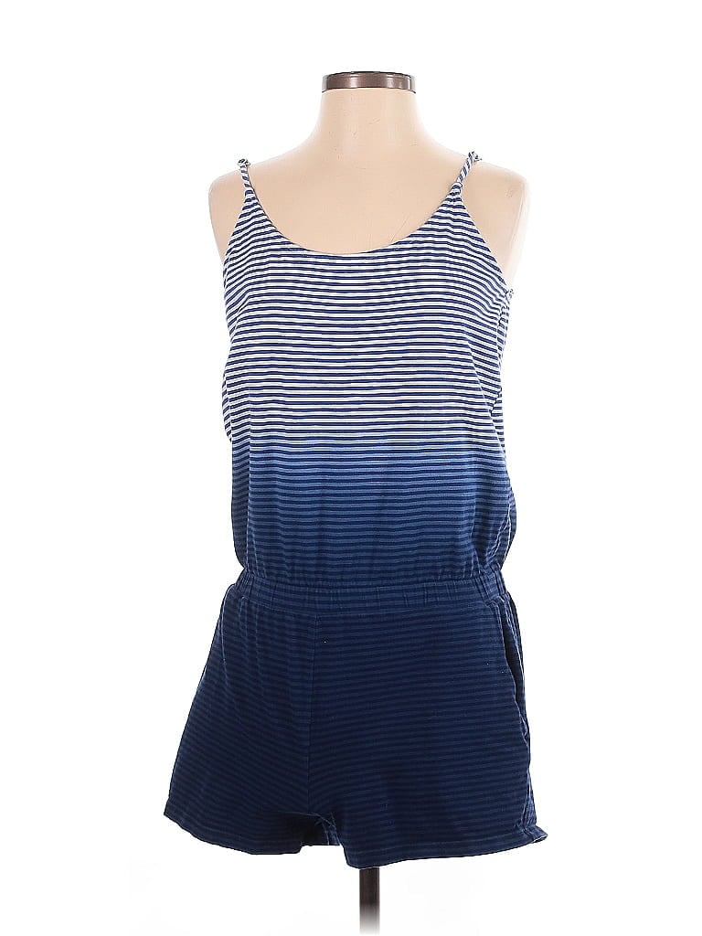 Pre-owned Vineyard Vines Romper In Blue