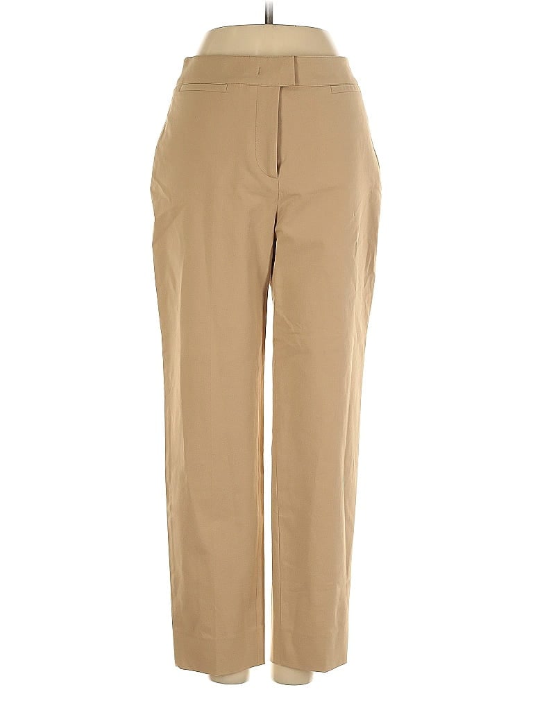Piazza Sempione Solid Tan Khakis Size EU (IT) 38 / US 2 - photo 1
