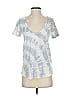 Victoria's Secret Pink Tie-dye Silver Short Sleeve T-Shirt Size XS - photo 1