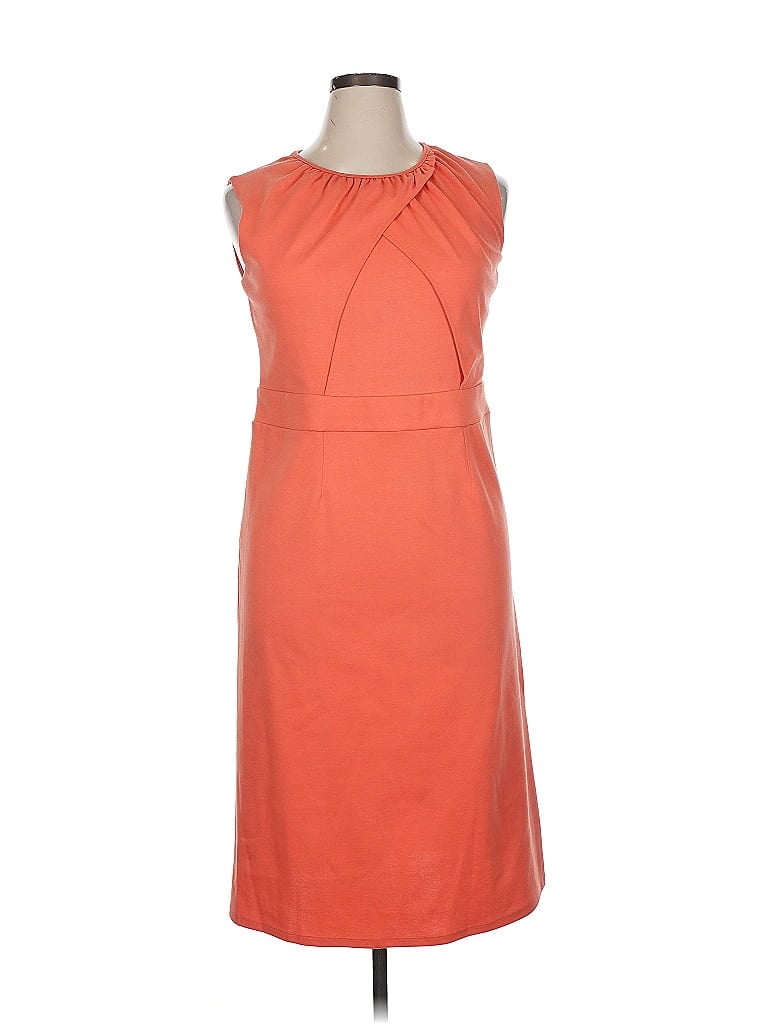 Mossimo Solid Orange Cocktail Dress Size XL - photo 1