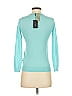 J.Crew Collection 100% Cashmere Teal Cashmere Pullover Sweater Size XS - photo 2