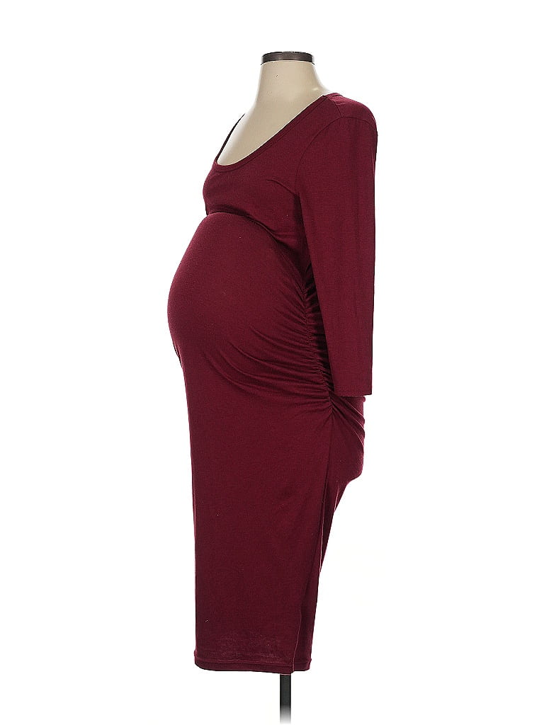 Old Navy - Maternity Burgundy Red Cocktail Dress Size S - photo 1