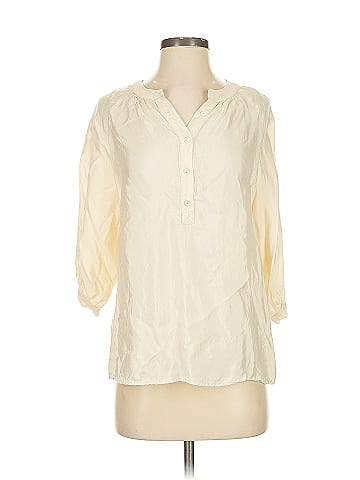 MOTF 3/4 Sleeve Button-Down Shirt (view 1)