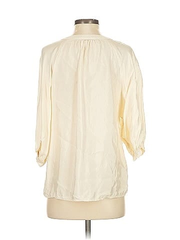 MOTF 3/4 Sleeve Button-Down Shirt (view 2)