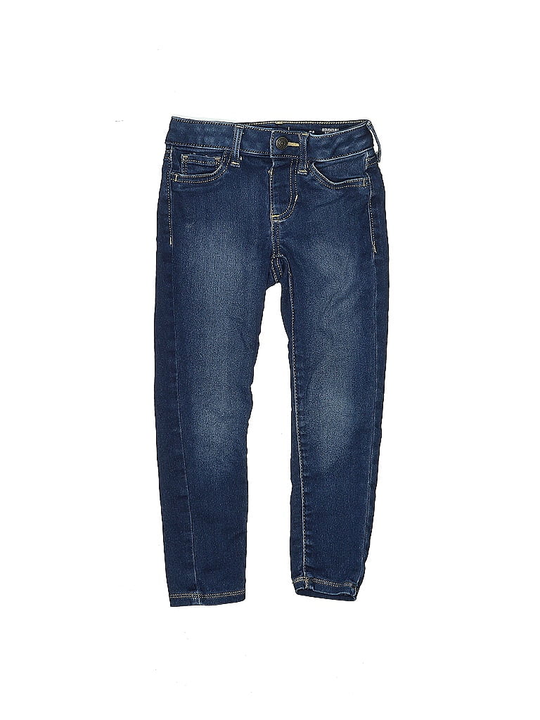 Jumping Beans Solid Blue Jeans Size 4 - photo 1
