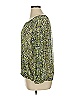 George 100% Polyester Green 3/4 Sleeve Blouse Size 1X - photo 5
