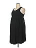 Gap - Maternity 100% Rayon Solid Black Casual Dress Size XL - photo 1
