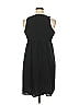 Gap - Maternity 100% Rayon Solid Black Casual Dress Size XL - photo 2