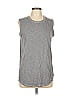 ALTERNATIVE 100% Cotton Gray Sleeveless T-Shirt Size L - photo 1
