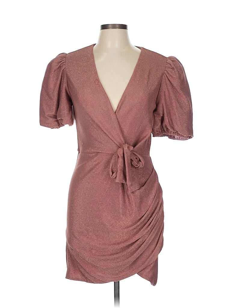 Saylor Pink Cocktail Dress Size L - photo 1