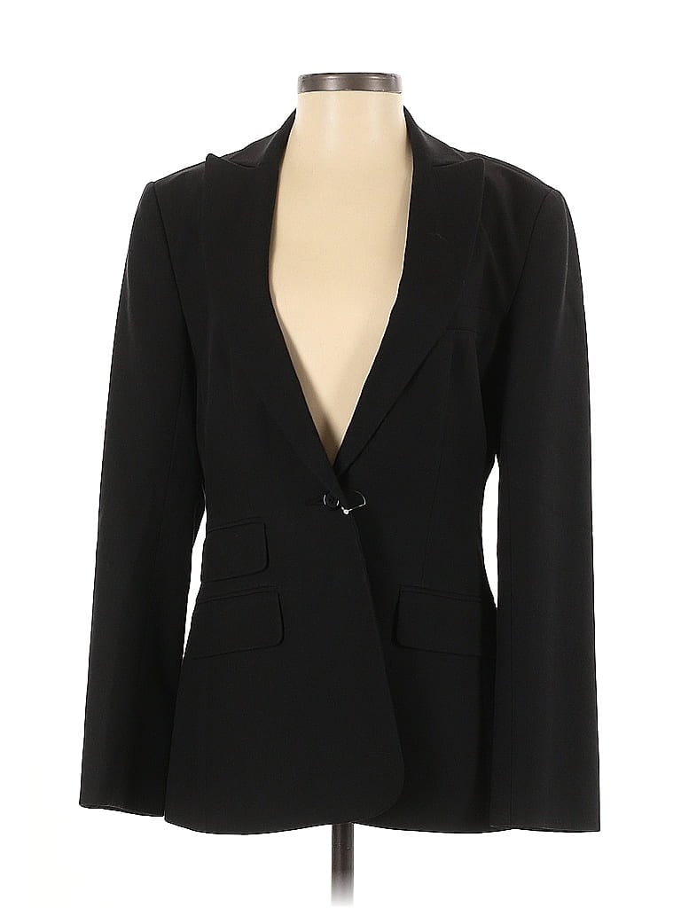Click to view more detailed imagery on our partner's website Pre-owned Maxazria Collection Wool Blazer Jacket In Black