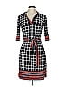 En Focus Studio Plaid Black Casual Dress Size 6 - photo 1