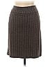New York & Company Chevron-herringbone Gray Brown Casual Skirt Size L - photo 1