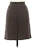 New York & Company Chevron-herringbone Gray Brown Casual Skirt Size L - photo 2