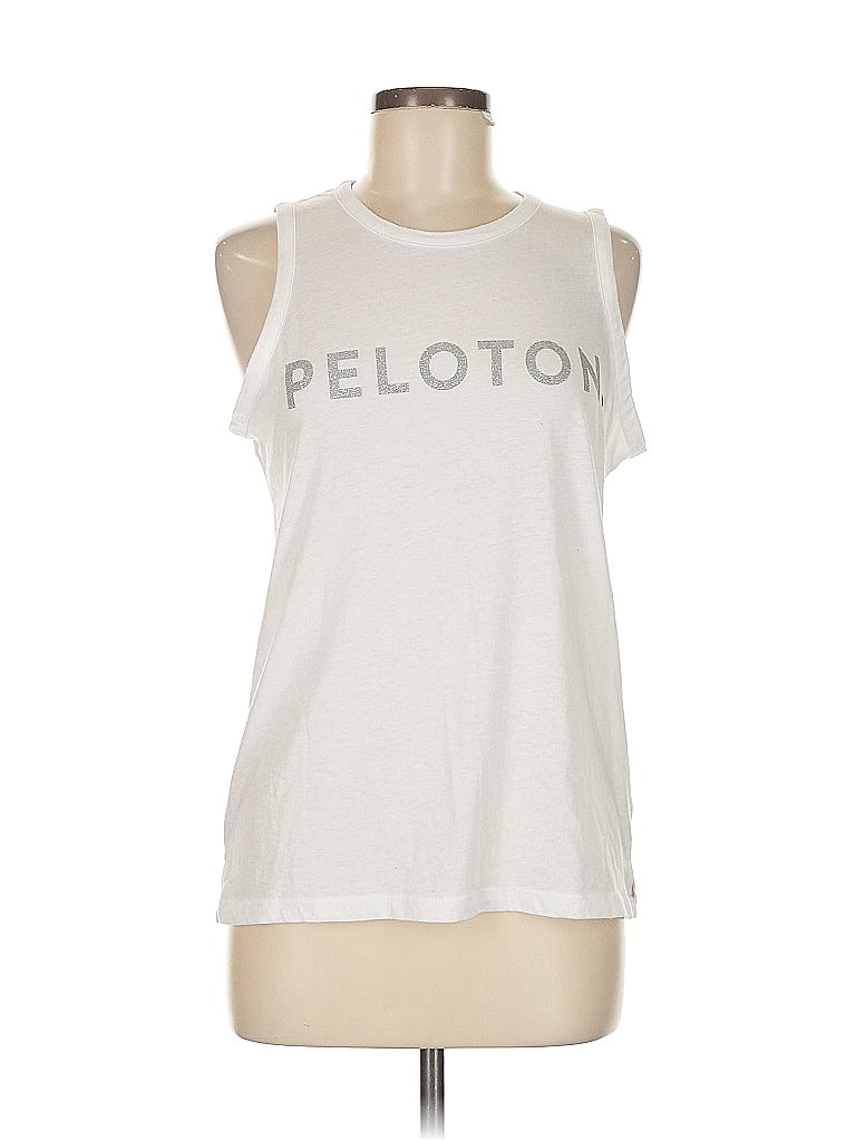 Chaser White Sleeveless T-Shirt Size M - photo 1