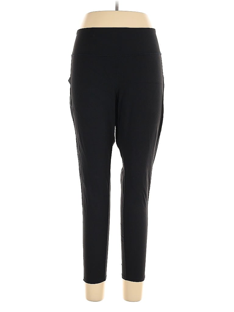 Pre-owned Jjill Active Pants In Black