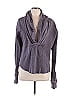 FP One 100% Cotton Gray Purple Thermal Top Size L - photo 1