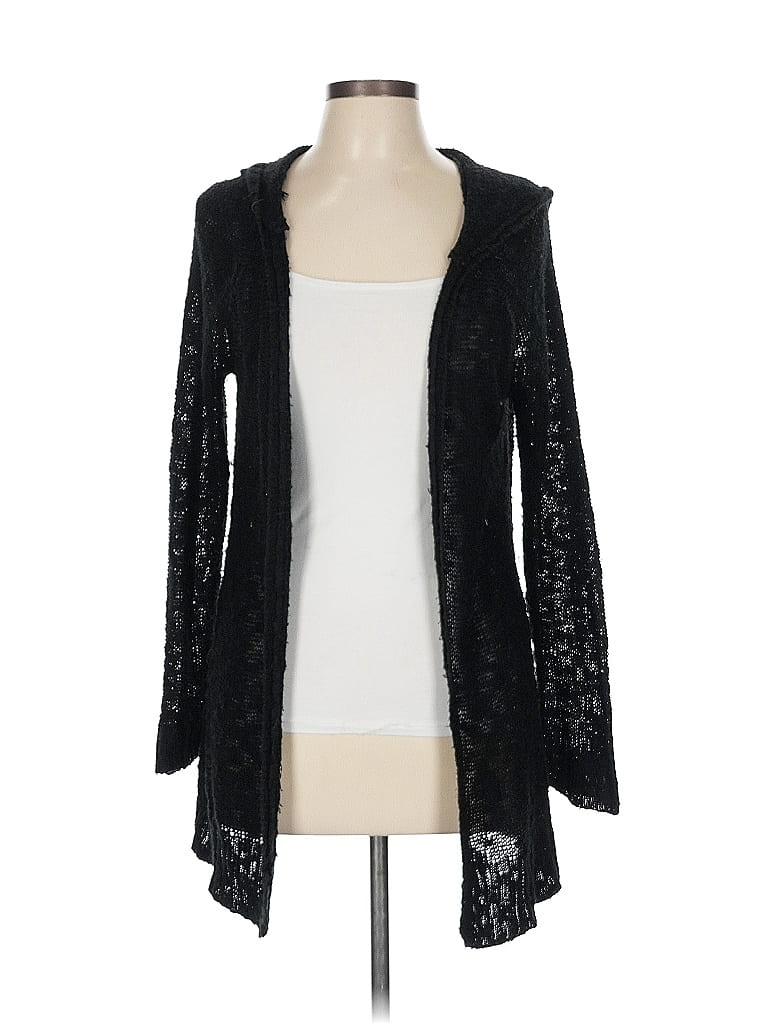 No Boundaries 100% Acrylic Black Cardigan Size L - photo 1