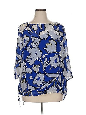 Daisy Fuentes 3/4 Sleeve Blouse (view 1)