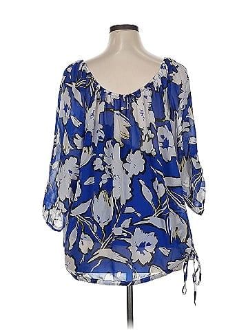 Daisy Fuentes 3/4 Sleeve Blouse (view 2)