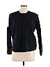 Laura Ashley 100% Cotton Black Jacket Size S - photo 1