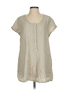 Flax Short Sleeve Blouse