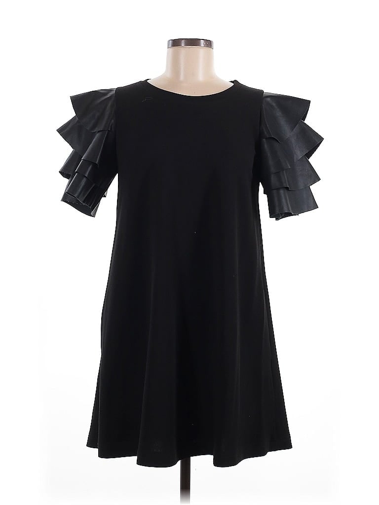 Gracia Black Cocktail Dress Size M - photo 1