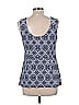 Jude Connally Blue Gray Sleeveless Top Size L - photo 2