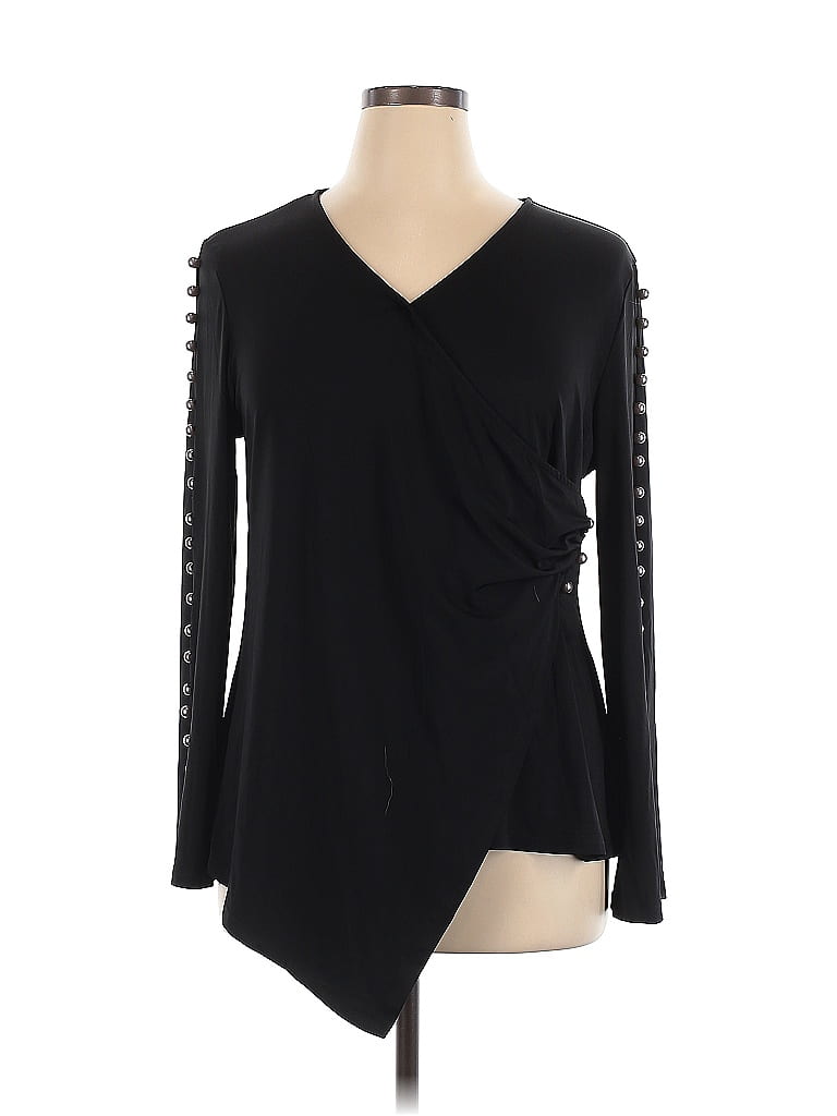 MIDNIGHT VELVET FLARE TOP