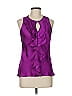Violet & Claire 100% Polyester Purple Sleeveless Blouse Size M - photo 1