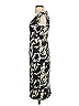 Black Halo Print Black Cocktail Dress Size 2 - photo 5