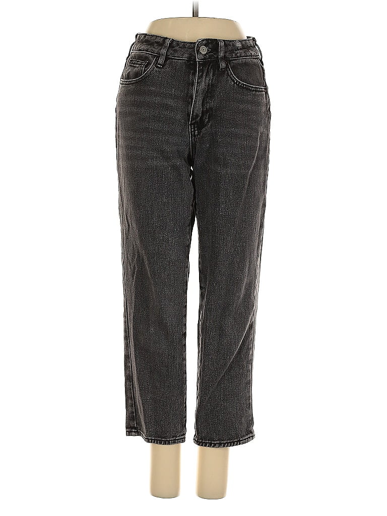 PacSun 100% Cotton Chevron-herringbone Gray Jeans Size 23 waist - photo 1