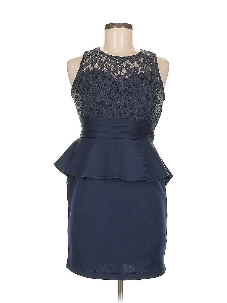 Pre-owned Bailey Blue Cocktail Dress In Blue